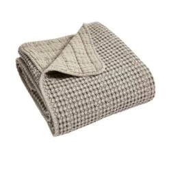 Mills Waffle Quilted Throw - Levtex Home -Levtex Home GUEST 01748cc8 cd58 4f43 ad07 739a1fa90487