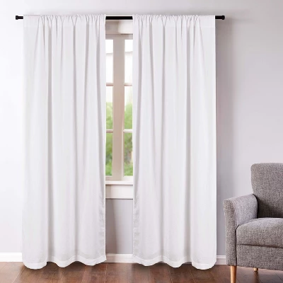 100% Linen - Lined Curtain Panel - 2pk - Levtex Home 5 100% Linen - Lined Curtain Panel - 2pk - Levtex Home - Image 3