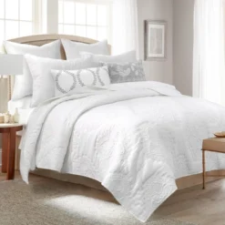 Muslin Stitch White Euro Sham Set Of 2 - Levtex Home 5 Muslin Stitch White Euro Sham Set Of 2 - Levtex Home -Levtex Home GUEST 04529947 971e 4f87 957b 56bee6268c18