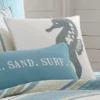 Blue Maui Decorative Seahorse Pillow - Levtex Home 1 Blue Maui Decorative Seahorse Pillow - Levtex Home -Levtex Home GUEST 09a5d2d3 9adc 4fc7 b2d0 0e510342513d