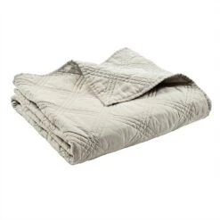 Linen Front/Cotton Back Quilted Throw - Levtex Home 18 Linen Front/Cotton Back Quilted Throw - Levtex Home -Levtex Home GUEST 0e336e03 a979 442c be92 feeb2538aae4