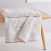 Perla White Quilted Throw - Levtex Home -Levtex Home GUEST 180cc98a 58b2 4c71 810f 16e0aaed01f0
