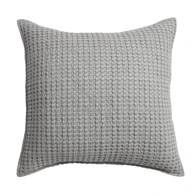 Mills Waffle Square Decorative Pillow - Levtex Home 7 Mills Waffle Square Decorative Pillow - Levtex Home - Image 5