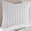 Sanira Taupe Stripes Quilted Euro Sham - 2pk - Levtex Home -Levtex Home GUEST 21ecfc72 d52f 40cb b624 e8d32aa0a9aa