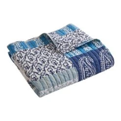 Chandra Printed Patchwork Quilted Throw - Levtex Home 7 Chandra Printed Patchwork Quilted Throw - Levtex Home -Levtex Home GUEST 288e33dd 0ea5 4a57 b5c6 5511080a6225