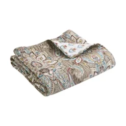 Kassandra Medallion Quilted Throw - Levtex Home -Levtex Home GUEST 2caab40f ca1e 4503 ad8f 116c37d4d8f8
