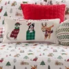 Meowy Christmas Embroidered Pillow - Levtex Home -Levtex Home GUEST 36eef980 568c 477b 9d4b 1417be924577