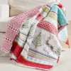 Comet & Cupid Holiday Quilted Throw Green - Merry & Bright -Levtex Home GUEST 484d865d fff5 4847 97b6 4470d2db0e14