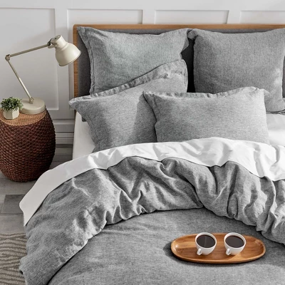 Washed Linen Duvet Cover - Levtex Home 6 Washed Linen Duvet Cover - Levtex Home - Image 4