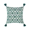 Ashika Navy Crewel Medallion Tassel Pillow - Levtex Home -Levtex Home GUEST 61040f07 2091 432e 8517 edb5239904fe