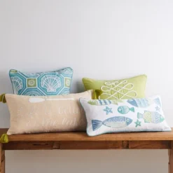 Ocean Springs Embroidered Fish Decorative Pillow - Levtex Home 9 Ocean Springs Embroidered Fish Decorative Pillow - Levtex Home -Levtex Home GUEST 68d6612f 3846 4948 80f8 7d71a84f0573