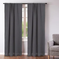 100% Linen - Lined Curtain Panel - 2pk - Levtex Home 16 100% Linen - Lined Curtain Panel - 2pk - Levtex Home -Levtex Home GUEST 72e6dfd2 b925 4b08 bd60 2f528d1523bc