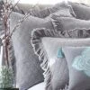 Grey Stonewashed Euro Sham Set Of 2 - Grey - Levtex Home -Levtex Home GUEST 72e8e24b e9d5 478e 88f6 153079fb66d3