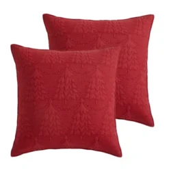 O Christmas Tree Euro Sham Set Of 2 - Levtex Home -Levtex Home GUEST 74f2d9f7 d086 4c3c be4a 3be7e07cdc14