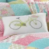 Vintage Rose Bicycle Decorative Pillow - Levtex Home 2 Vintage Rose Bicycle Decorative Pillow - Levtex Home -Levtex Home GUEST 7d05c6e4 2847 4caf 8f2d 8ee63eb4769a
