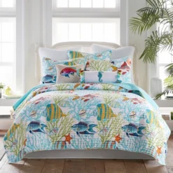 Beachwalk Quilt And Pillow Sham Set - Levtex Home -Levtex Home GUEST 7e8e5dbb 94c5 4069 9685 22d4ef500122