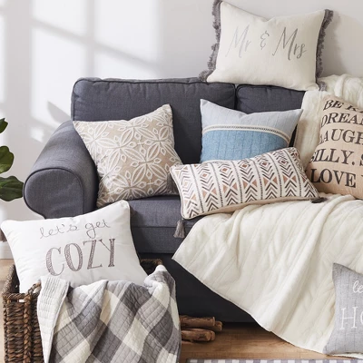 Camden Cream Decorative Pillow - One Decorative Pillow - Levtex Home 5 Camden Cream Decorative Pillow - One Decorative Pillow - Levtex Home - Image 3