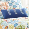 Portofino - Embroidered Seahorse Pillow - Blue - Levtex Home -Levtex Home GUEST 9a3efa71 d7ef 4bdd a5ff 720e57b05226