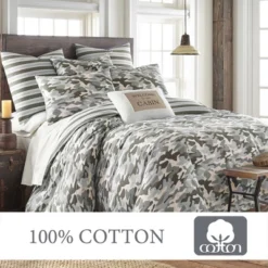 Camo Duvet Set - Levtex Home -Levtex Home GUEST b3bd9ad7 eead 4d87 ad47 696d8ac7d825