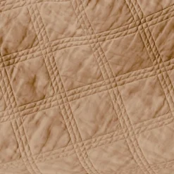 Washed Linen Sandstone Quilted Throw - Levtex Home -Levtex Home GUEST b4c2a5cd e014 4138 86a8 b91eb56467c3