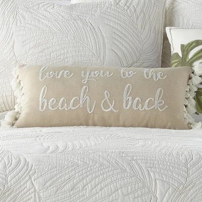 Palmira Beach And Back Decorative Pillow - Levtex Home 3 Palmira Beach And Back Decorative Pillow - Levtex Home