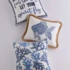 Pataya Script Decorative Pillow Blue - Levtex Home -Levtex Home GUEST bce0bc0c 3c9c 4c8d bc28 5437cefcea6f 1