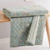 Lyon Teal Toile Quilted Throw - Levtex Home -Levtex Home GUEST c063adbd 43ce 412d 83ca f17e8f55fcb7