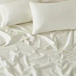 Cream 300TC Sateen Twin-XL 3pc Sheet Set - Levtex Home 6 Cream 300TC Sateen Twin-XL 3pc Sheet Set - Levtex Home -Levtex Home GUEST ce901171 6475 48d9 90f8 19809dd851e3
