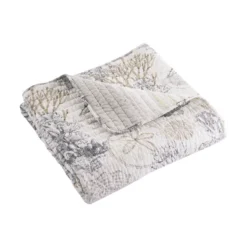 Caspian Sea Quilted Throw - Levtex Home -Levtex Home GUEST d1ce611a a597 4558 bb5c 30e355675c8d