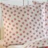 Let It Snow Holiday Euro Sham Set Of 2 Red - Levtex Home